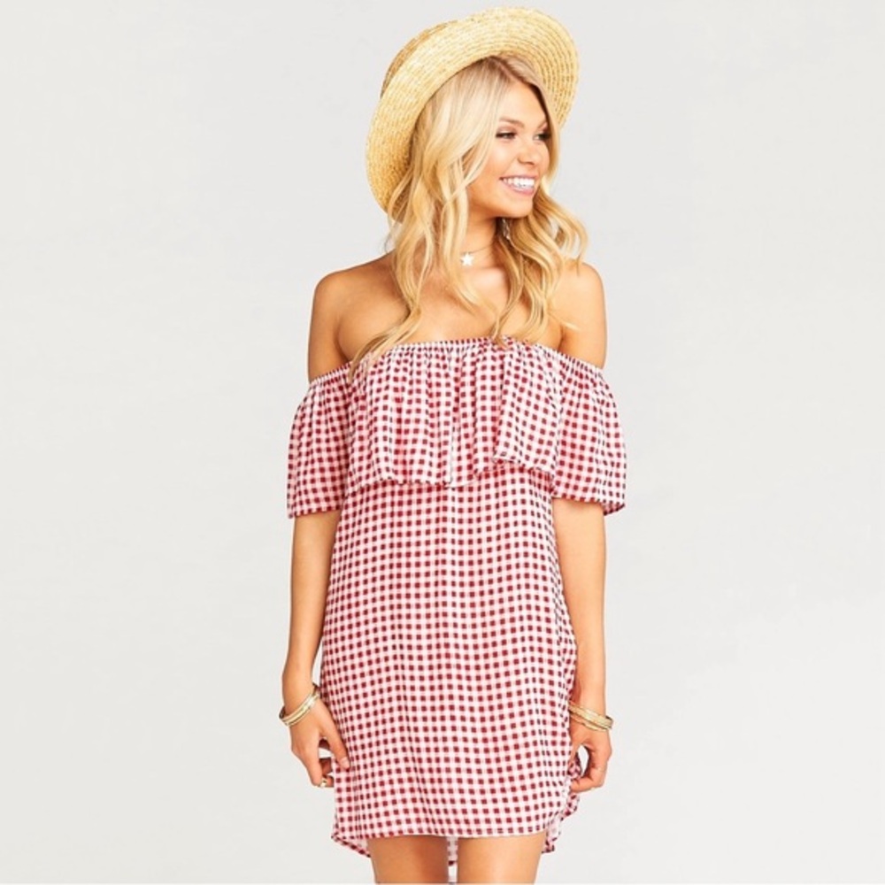 CAN CAN DRESS IN CHERRY PIE - SHOW ME YOUR MUMU